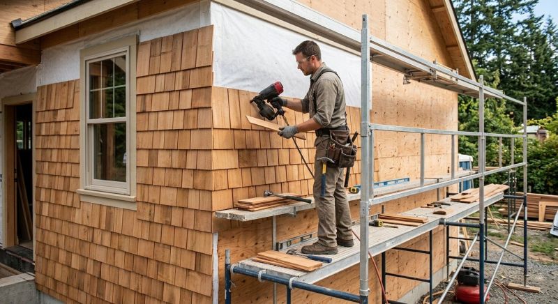 Cedar Siding Installation in Henrietta, NC