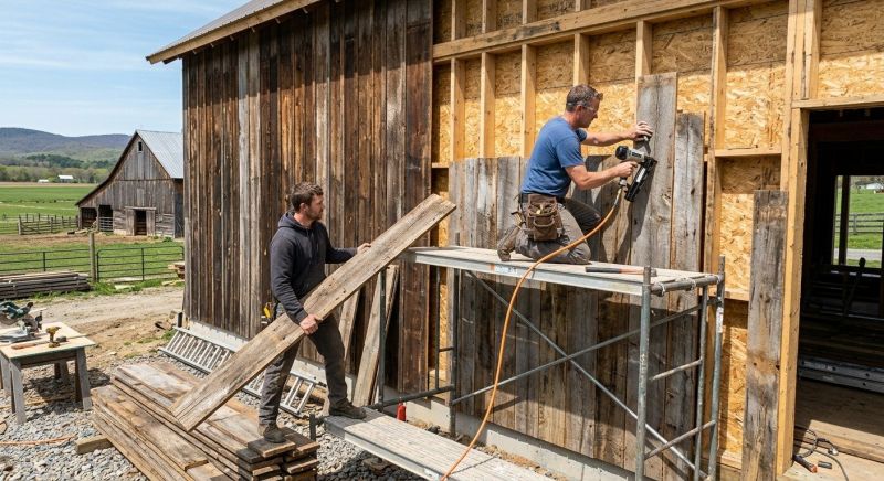 Barn Siding Installation in Columbus, NC