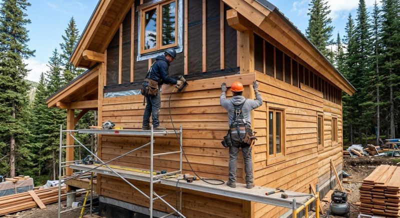 Barn Siding Installation in Lake Lure, NC