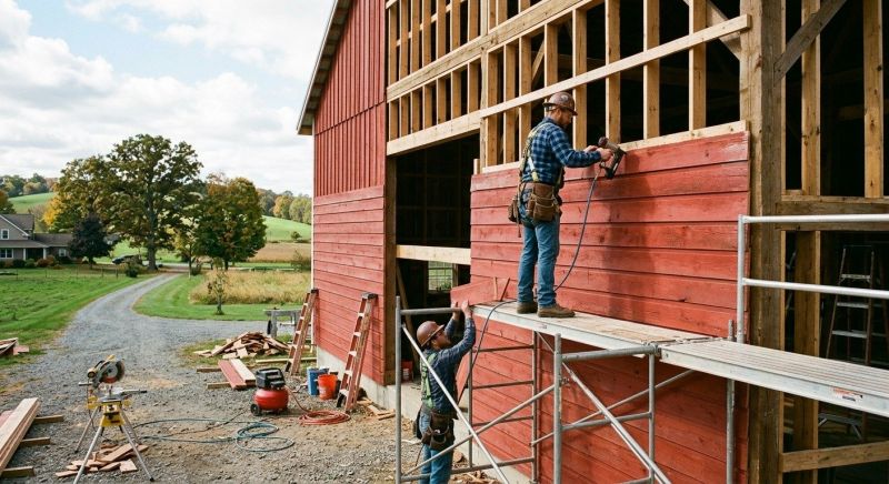 Barn Siding Replacement in Boiling Springs, SC