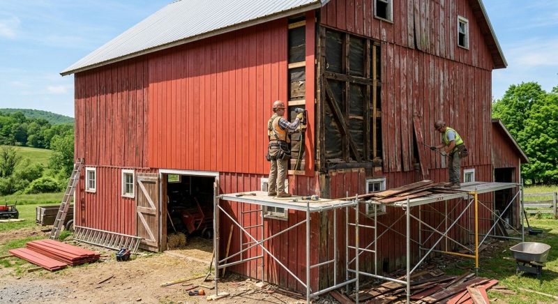 Barn Siding Replacement in Cowpens, SC