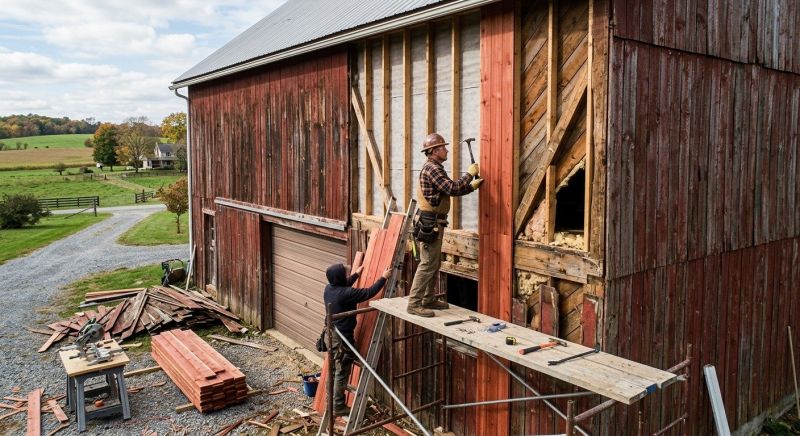 Barn Siding Replacement in Gaffney, SC