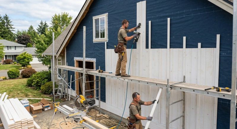Batten Siding Installation in Rutherford County, NC