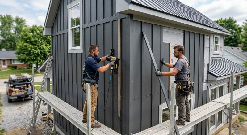 Batten Siding Installation in Mill Spring, NC