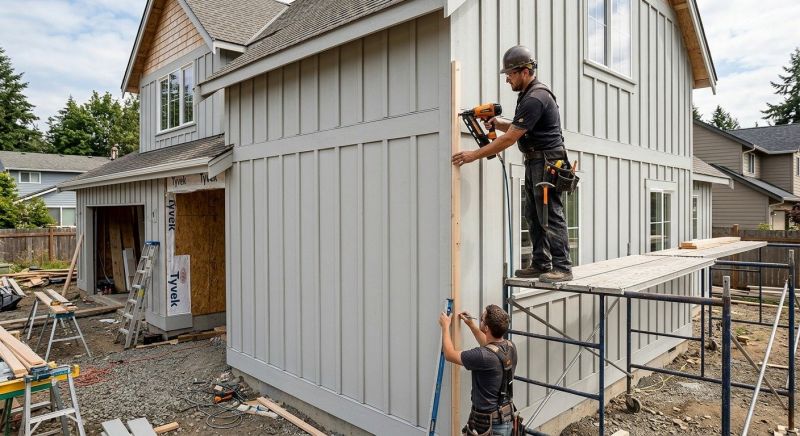 Batten Siding Installation in Polk County, NC