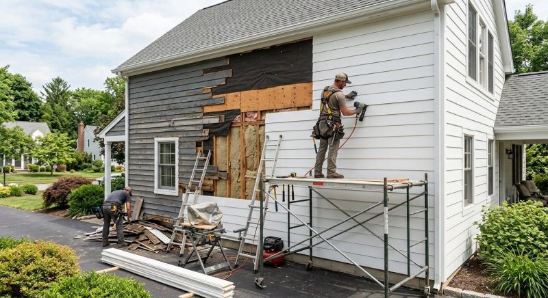 Board Siding Replacement in Rutherford County, NC