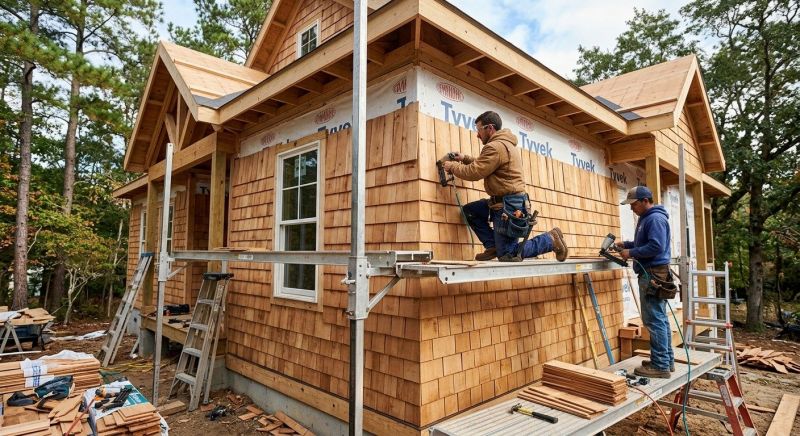 Cedar Siding Installation in Rutherford County, NC