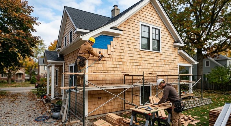 Cedar Siding Installation in Rutherford County, NC