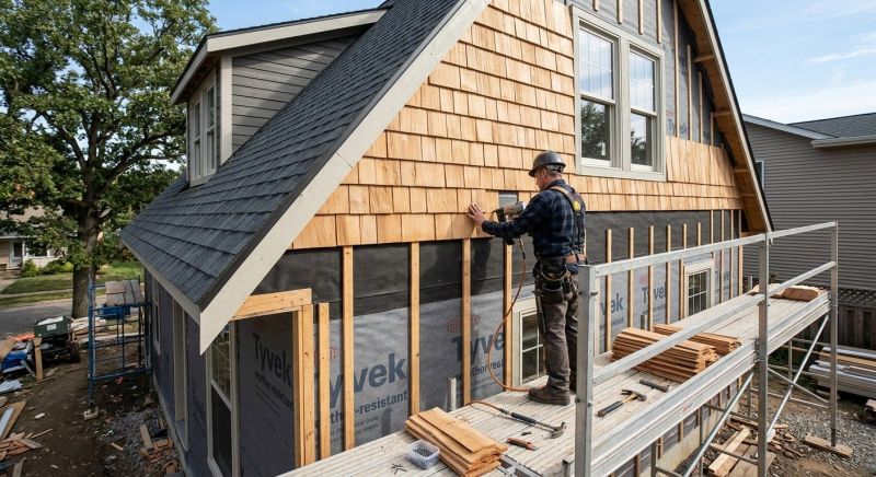 Cedar Siding Installation in Shelby, NC