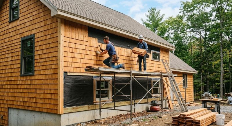Cedar Siding Installation in Tryon, NC