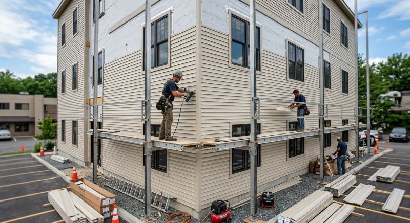 Commercial Siding Installation in Rutherford County, NC