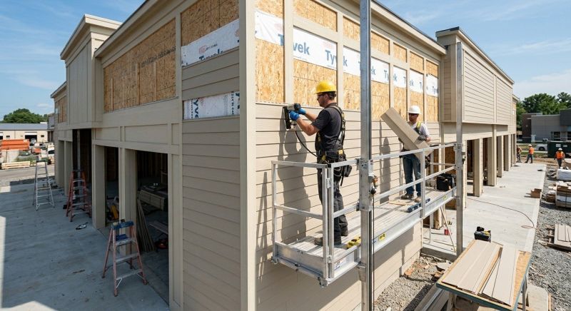 Commercial Siding Installation in Rutherford County, NC