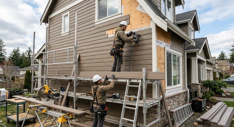 Composite Siding Installation in Chesnee, SC
