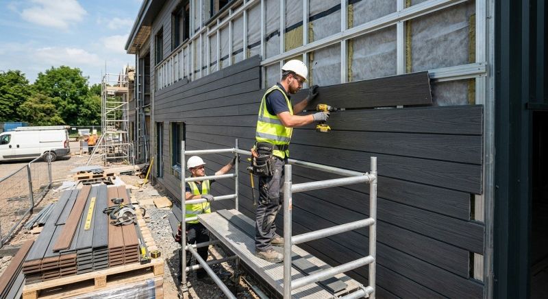 Composite Siding Installation in Polk County, NC