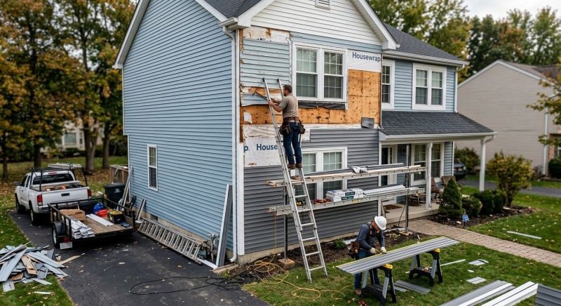 Damaged Siding Replacement in Rutherford County, NC
