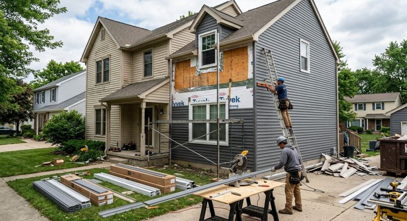 Damaged Siding Replacement in Rutherford County, NC