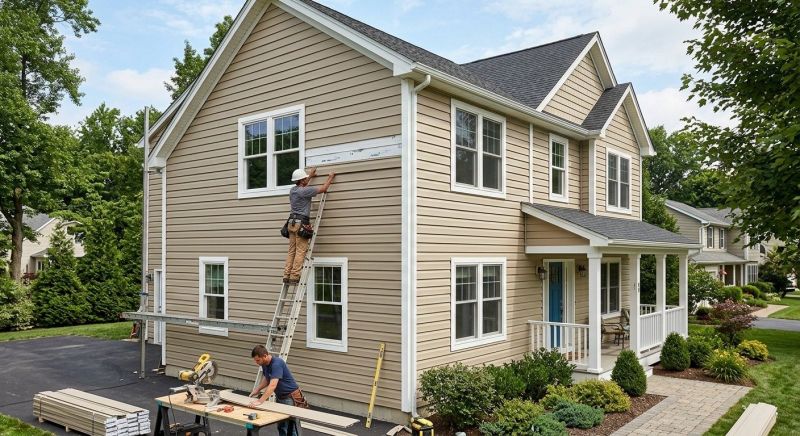 Dutch Lap Siding Installation in Rutherford County, NC
