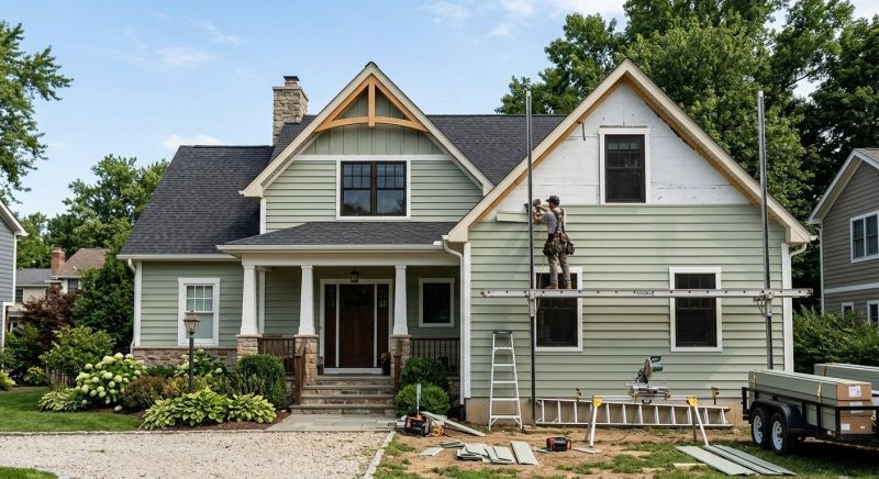 Dutch Lap Siding Installation in Rutherford County, NC