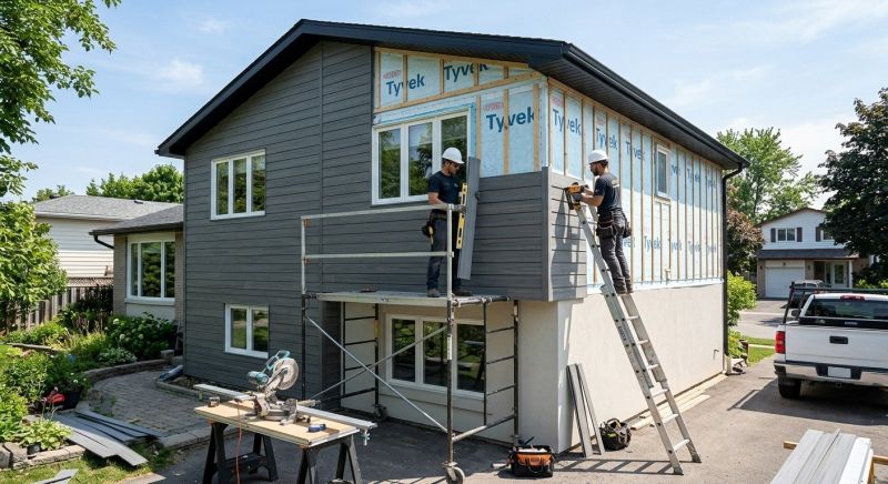 Facade Cladding Installation in Rutherford County, NC