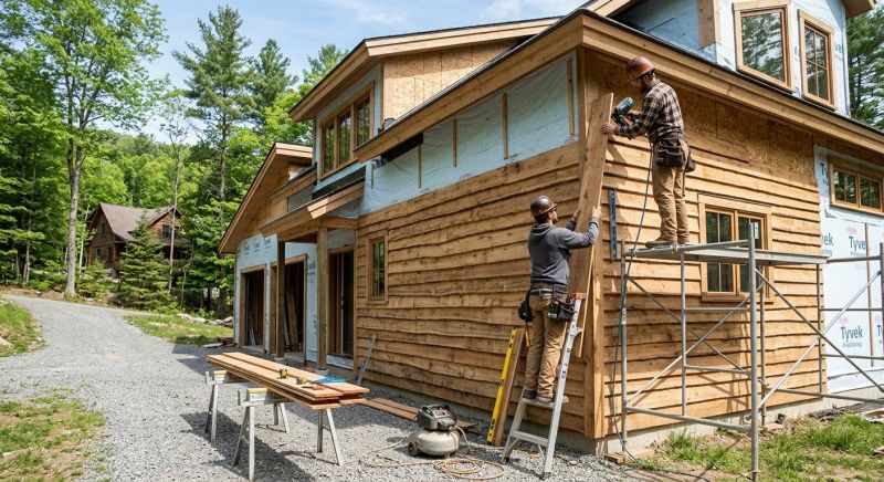 Faux Wood Siding Installation in Gaffney, SC