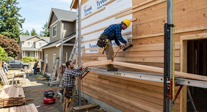 Hardwood Siding Installation in Bostic, NC