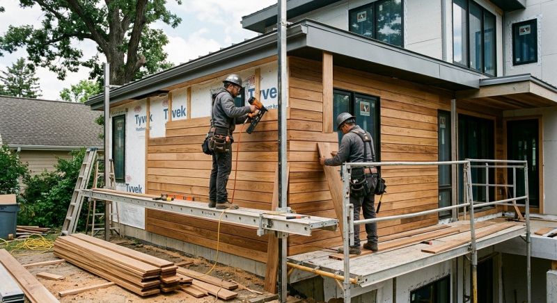 Hardwood Siding Installation in Columbus, NC