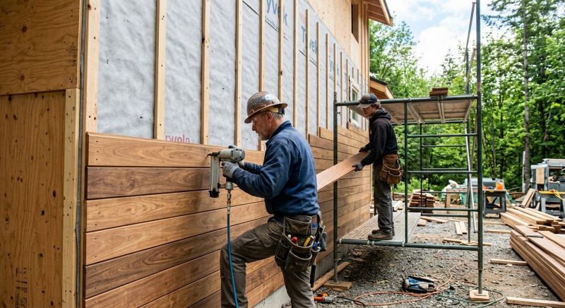 Hardwood Siding Installation in Gaffney, SC