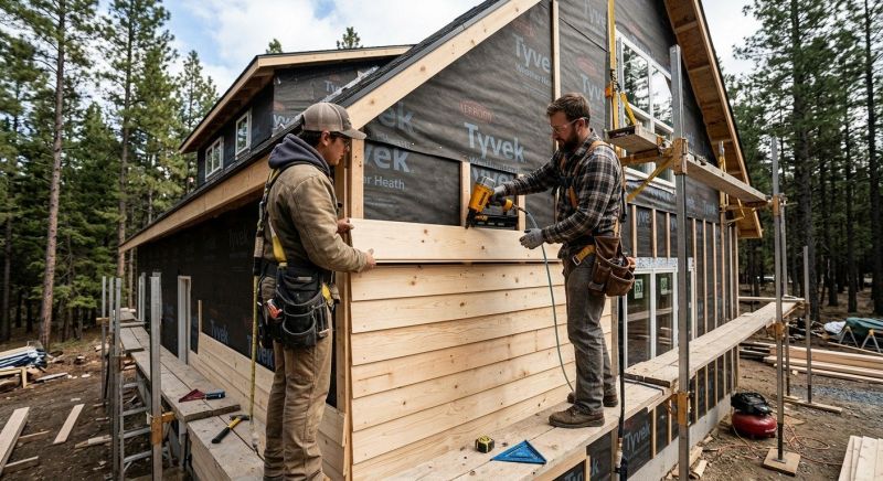 Hardwood Siding Installation in Rutherford County, NC