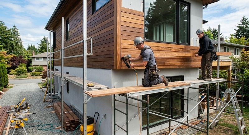 Hardwood Siding Installation in Mill Spring, NC