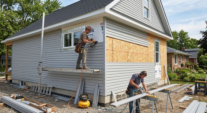 House Siding Installation in Polk County, NC