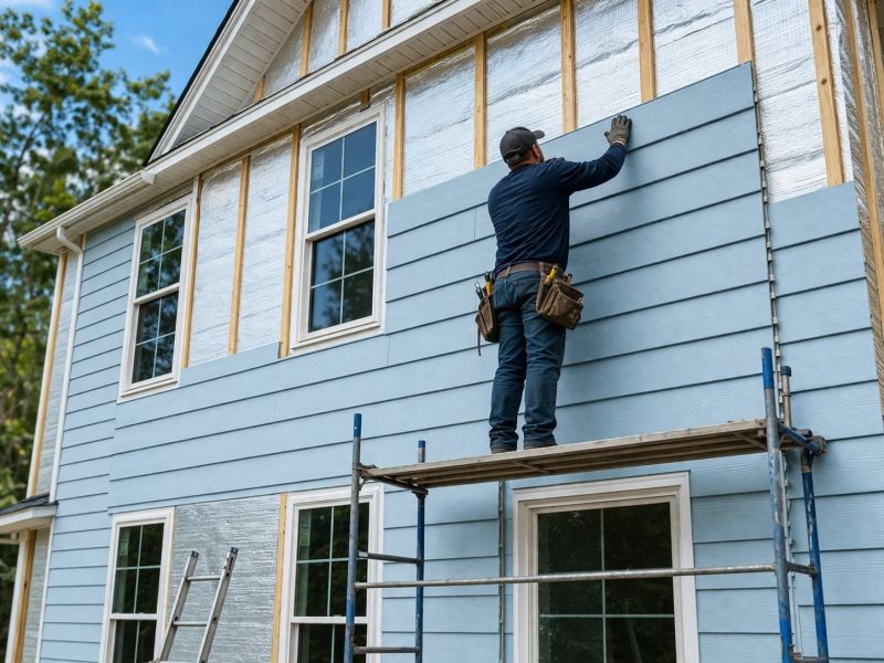 Insulated Siding Installation in Rutherfordton, NC