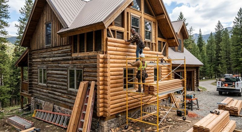 Log Siding Installation in Gaffney, SC
