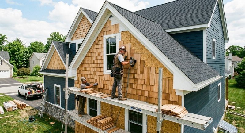 Shake Siding Installation in Gaffney, SC