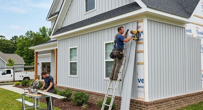 Vertical Siding Replacement in Rutherford County, NC