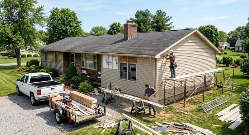Vinyl Cladding Installation in Rutherford County, NC