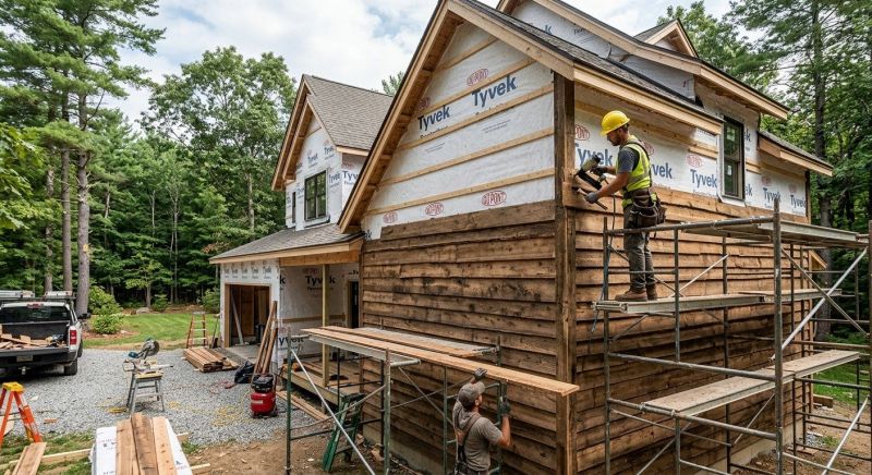 Wood Barn Siding Installation in Rutherford County, NC