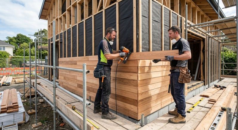 Wood Cladding Installation in Nebo, NC
