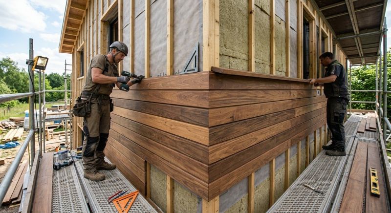 Wood Cladding Installation in Nebo, NC