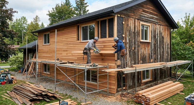 Wood Cladding Installation in Rutherfordton, NC