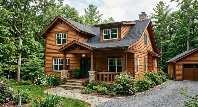Wood Plank Siding Installation in Rutherford County, NC