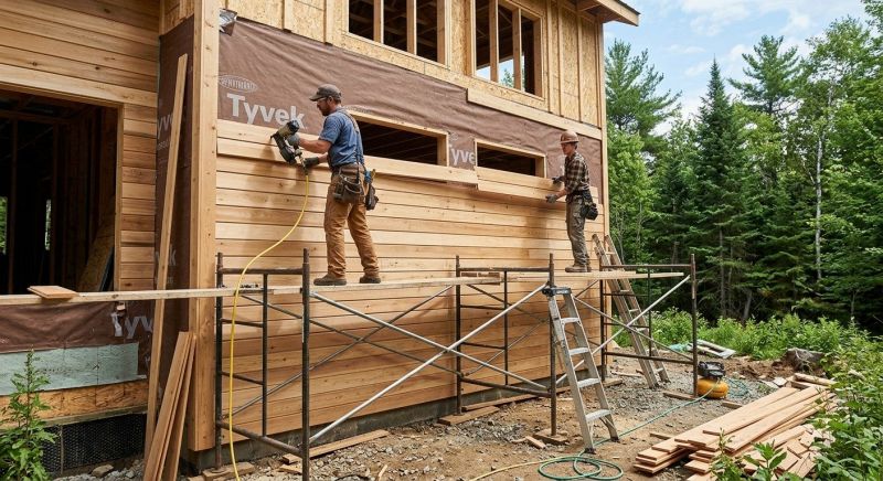 Wood Siding Installation in Boiling Springs, SC
