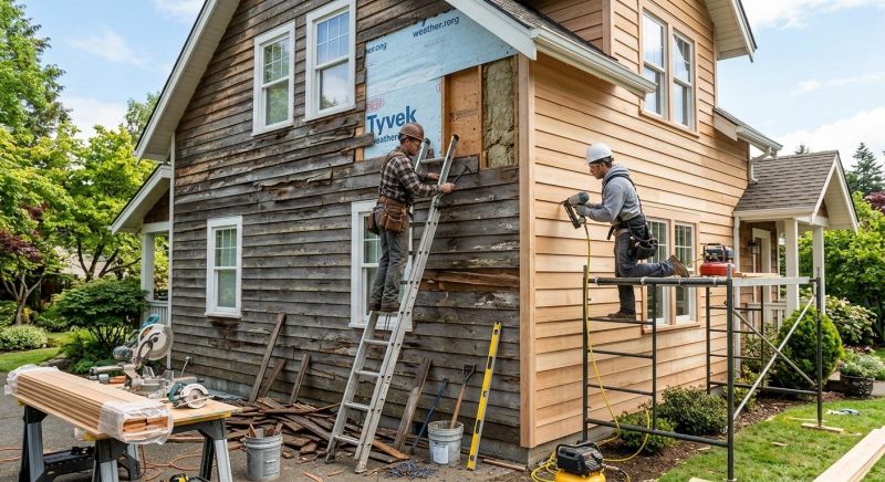 Wood Siding Installation in Chesnee, SC