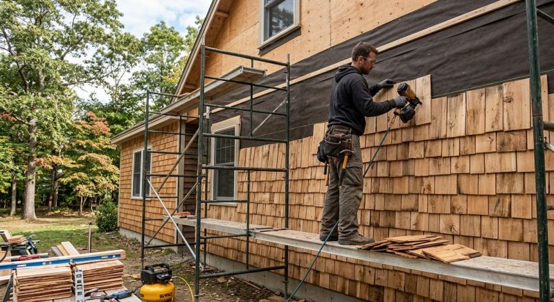 Wood Siding Installation in Shelby, NC