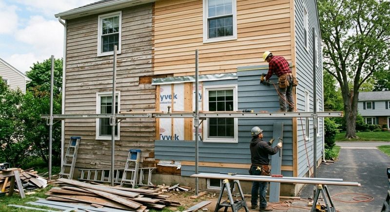 Wood Siding Replacement in Polk County, NC